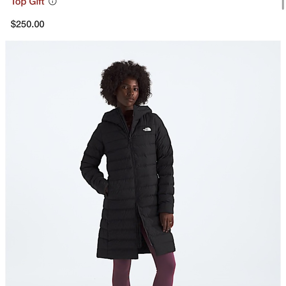 The North Face Women’s Aconcagua Long Black Parka
